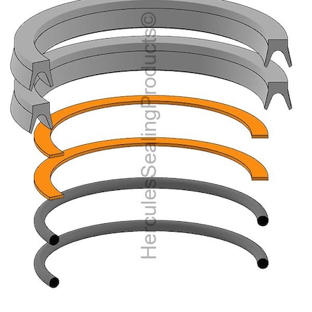 Atlas - After Market Parts Hydraulic Cylinder Repair Kit- I-PK-N-N-5-1-1/2 PH00LH015